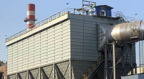 Sekundárne odstraňovanie prachu z konvertora na výrobu ocele v Jiyuan Iron and Steel, Henan